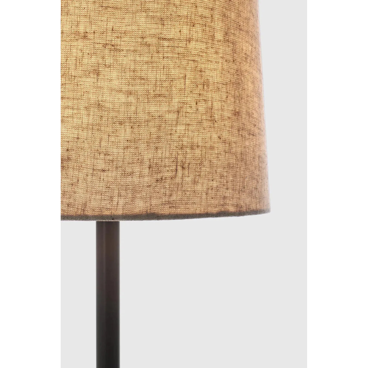 Assam Stehleuchte Schwarz Beige Höhe 166 cm - ZEN ZONE Furniture