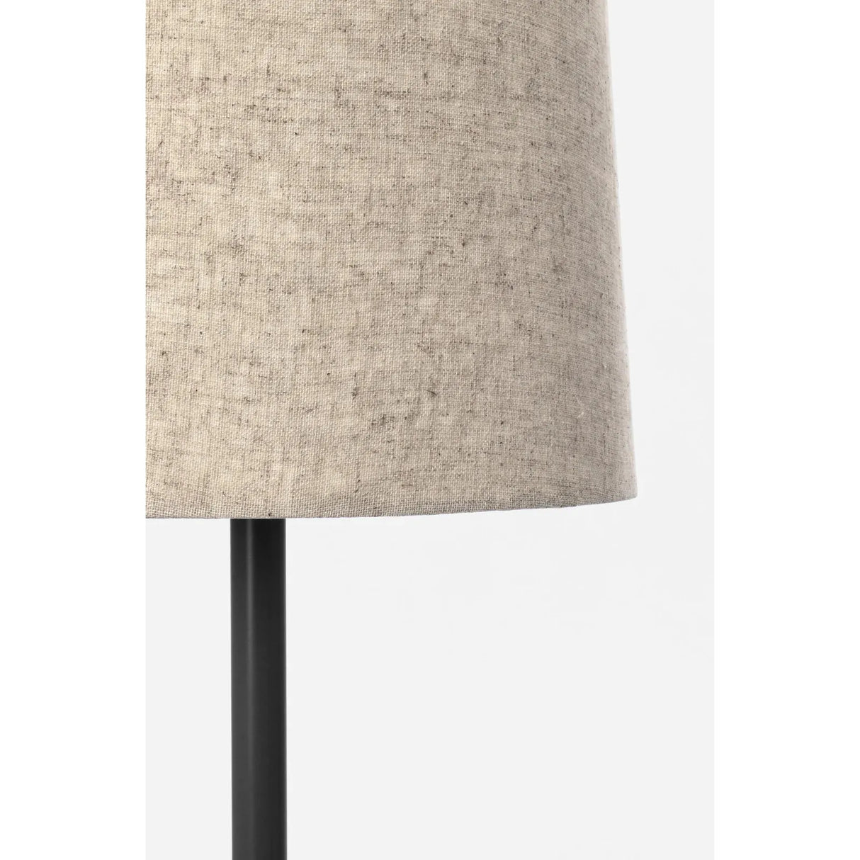 Assam Stehleuchte Schwarz Beige Höhe 166 cm - ZEN ZONE Furniture