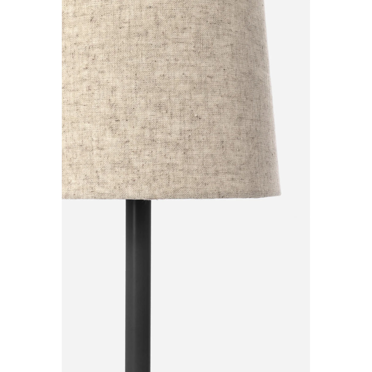 Tischleuchte Assam Schwarz-Beige Höhe 60cm - ZEN ZONE Furniture