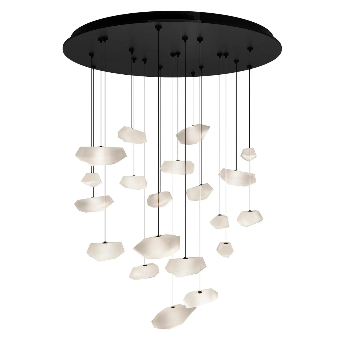 CHRYSTAL Kronleuchter - Rund Kurz - ZEN ZONE Furniture
