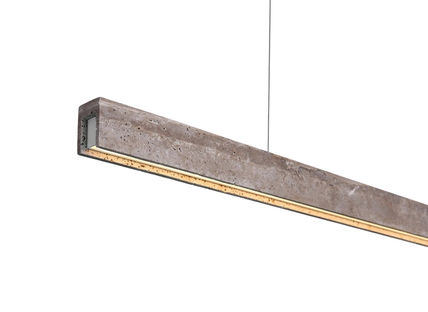 Antonio Kronleuchter Travertin Bronze - ZEN ZONE Furniture