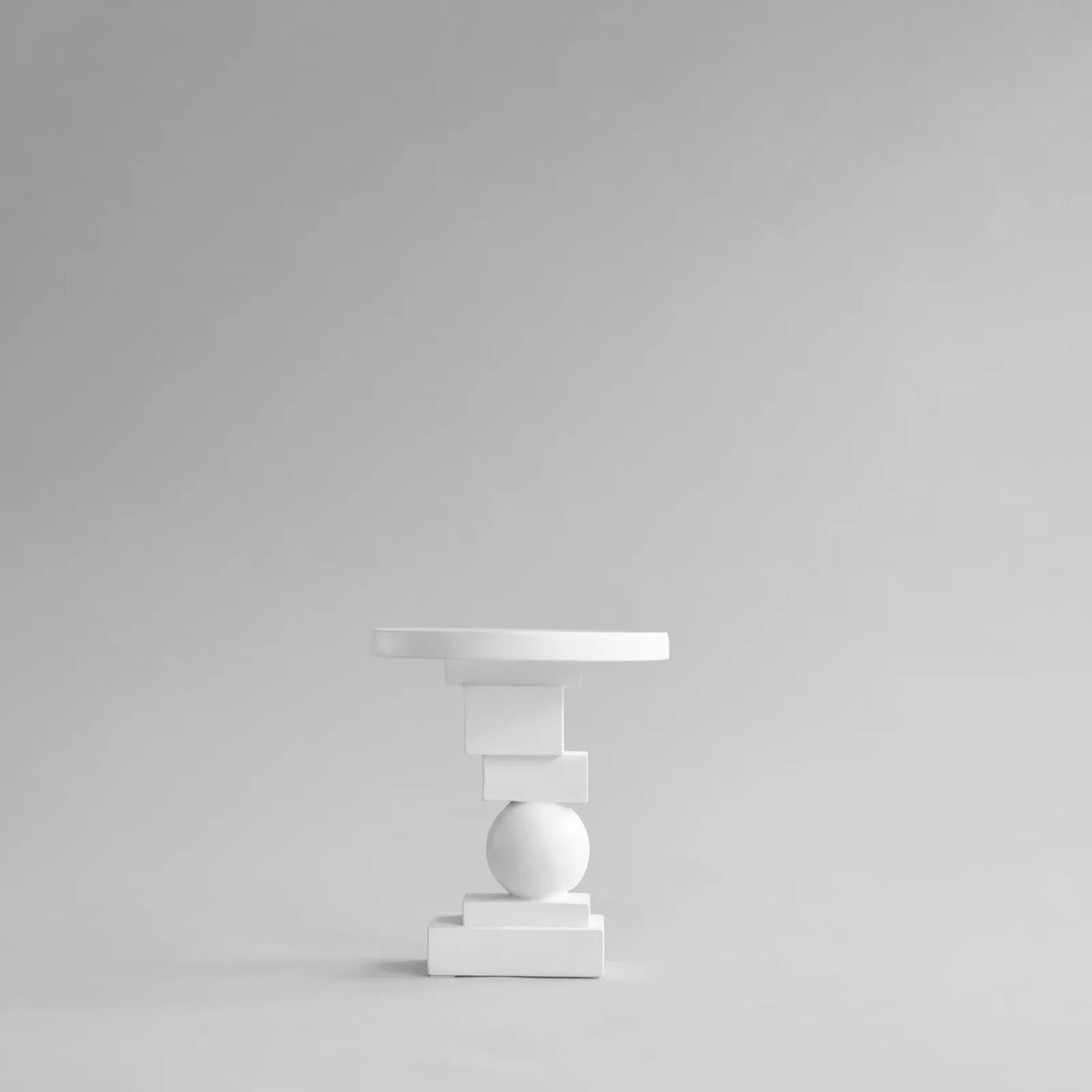 Artist Beistelltisch aus Faserbeton in Bone White von 101 Copenhagen – Bild 4