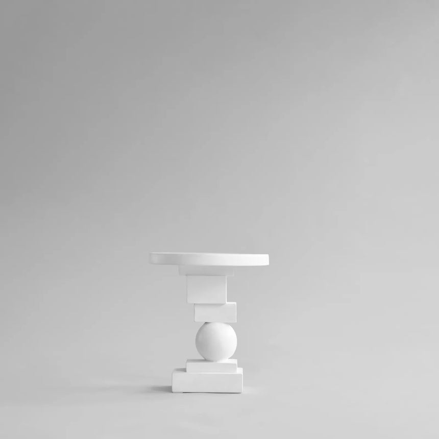 Artist Beistelltisch aus Faserbeton in Bone White von 101 Copenhagen – Bild 4
