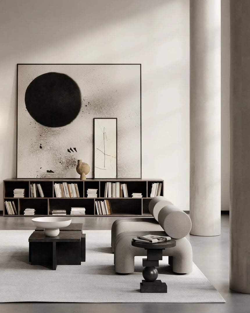 Artist Beistelltisch aus Faserbeton in Coffee oder Bone White von 101 Copenhagen – Bild 7