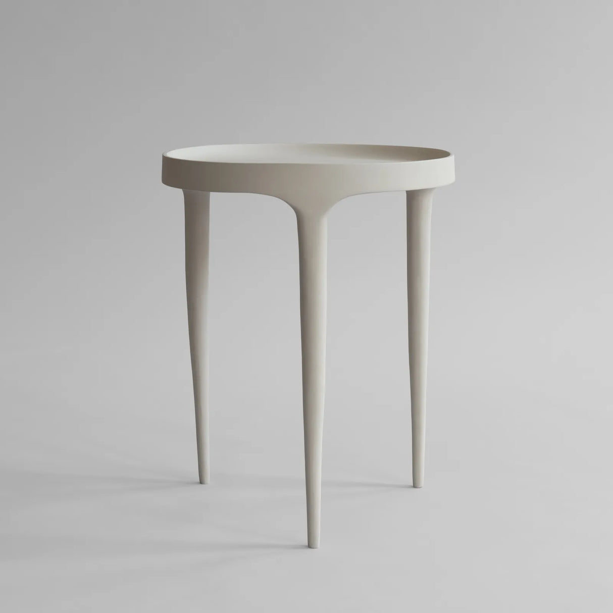 Beistelltisch Phantom aus Metall in Birke von 101 Copenhagen – Bild 1