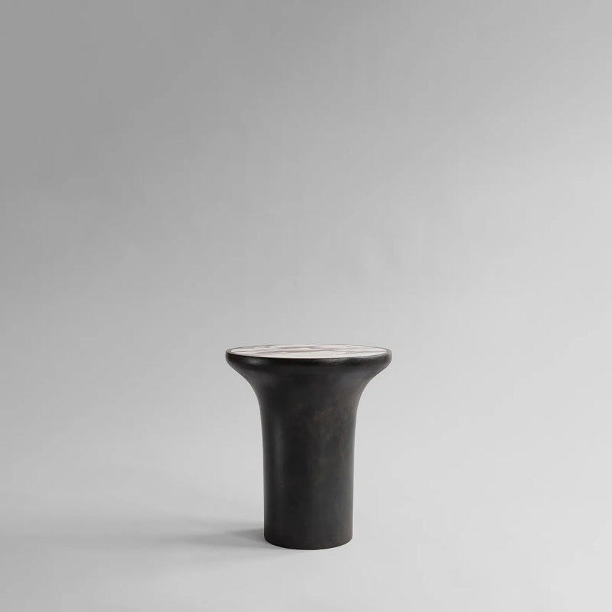 Beistelltisch Trumpet aus Faserbeton, Marmor oder Glas, Hoch von 101 Copenhagen – Bild 1