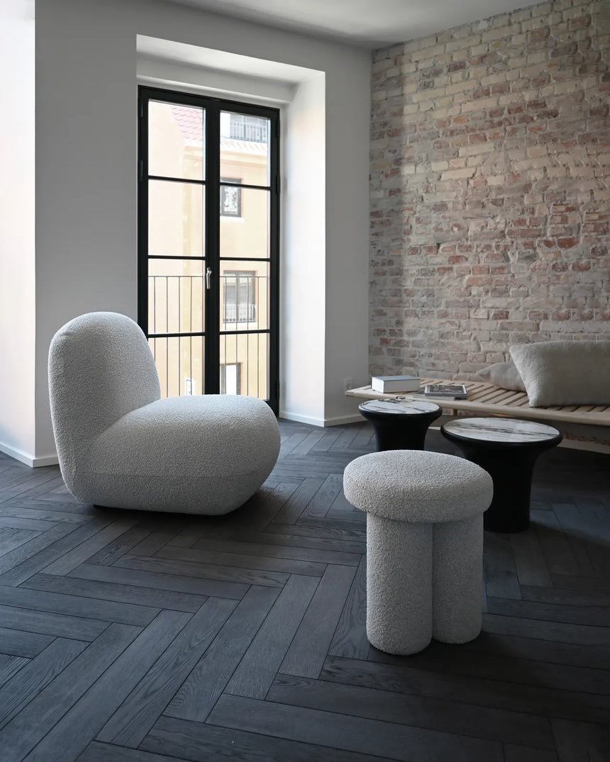 Beistelltisch Trumpet aus Faserbeton, Marmor oder Glas, Niedrig von 101 Copenhagen – Bild 7