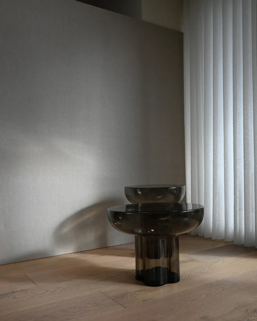Couchtisch Crown aus Glas in Smoked Forest, Niedrig von 101 Copenhagen – Bild 5