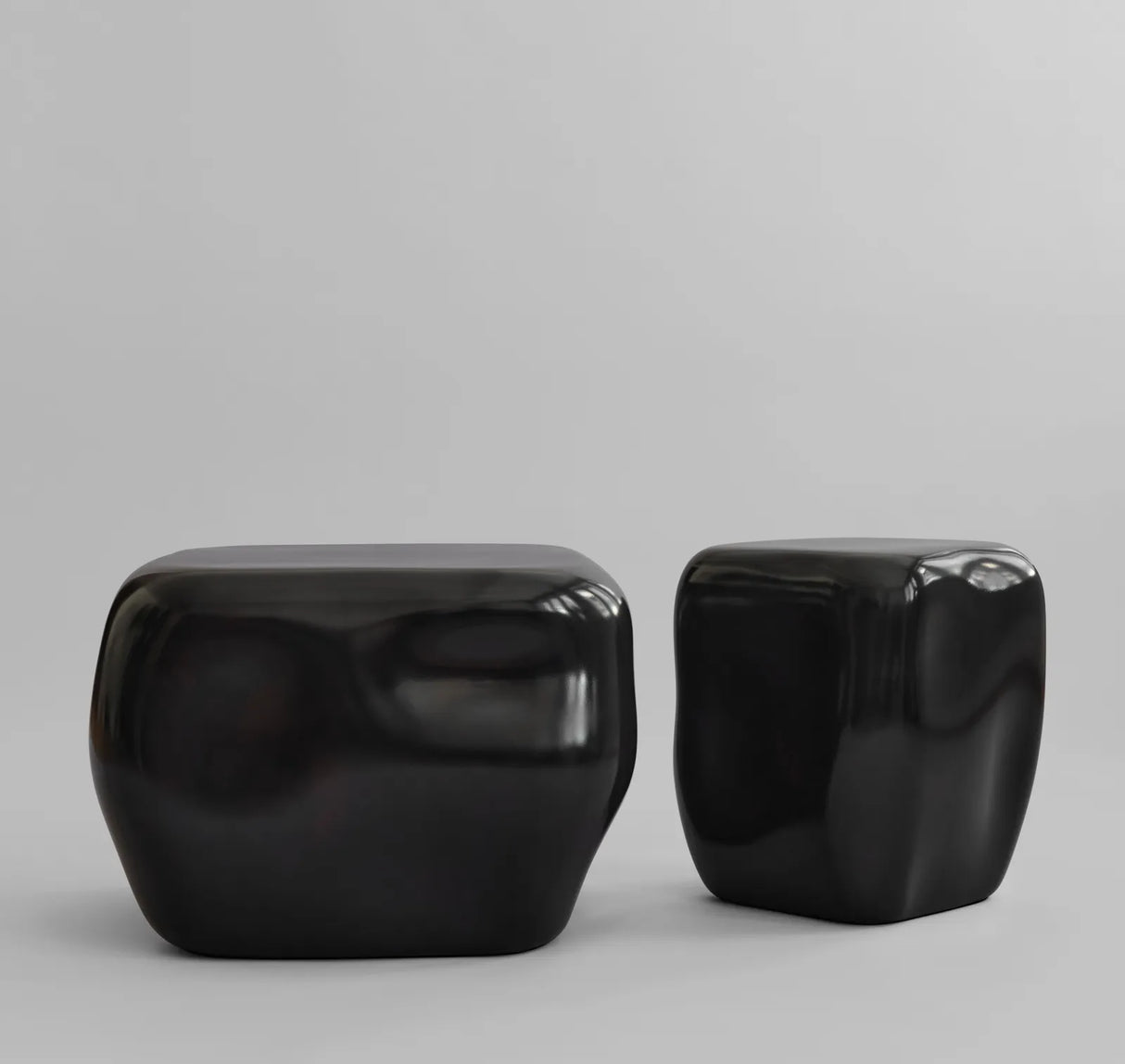 Couchtisch Ishi aus Keramik in High Glaze Coffee, Mini von 101 Copenhagen – Bild 4