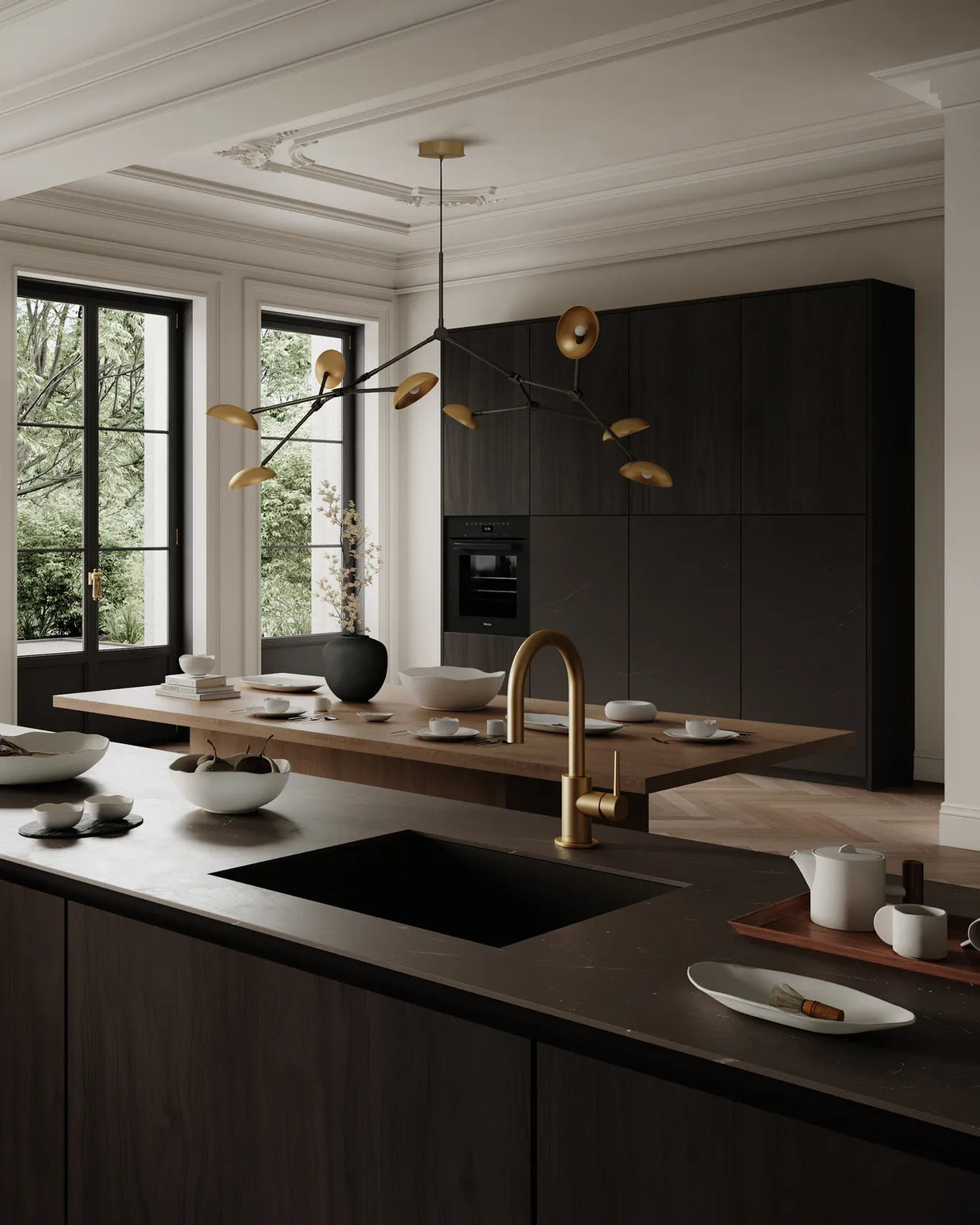 Drop Kronleuchter - Brass (5m) von 101 Copenhagen – Bild 2