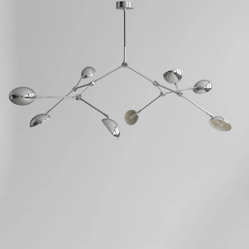 Drop Kronleuchter - Chrome (5m) von 101 Copenhagen – Bild 1