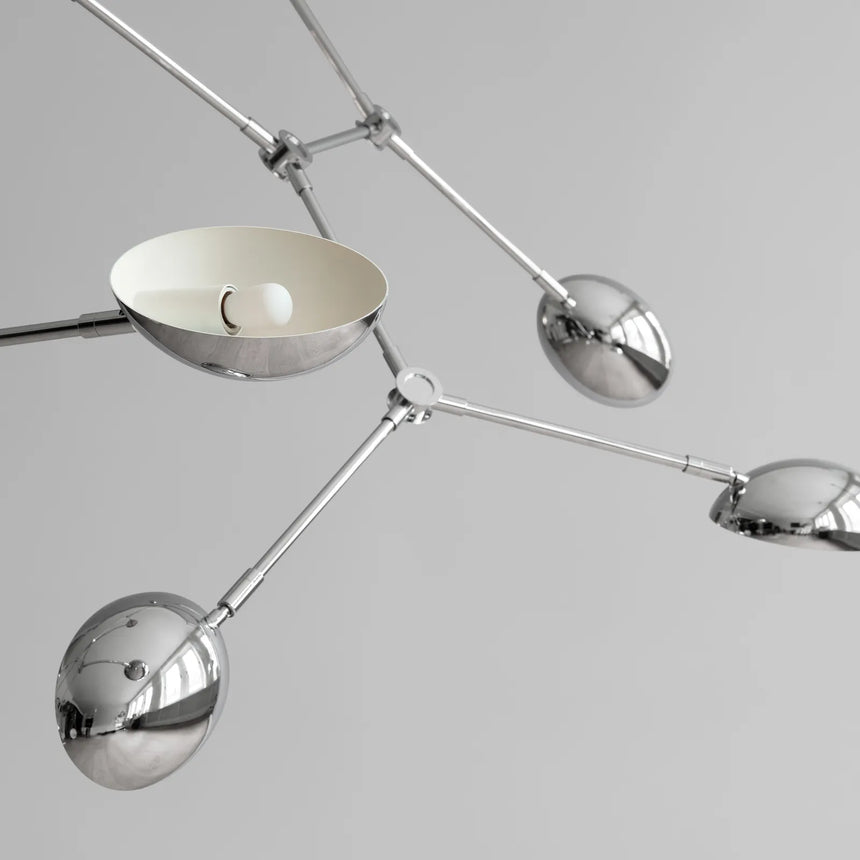 Drop Kronleuchter - Chrome (5m) von 101 Copenhagen – Bild 3