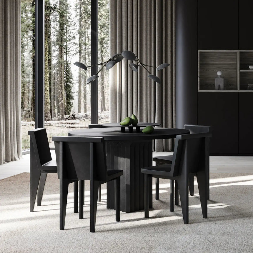 Essstuhl Brutus Slim aus Eiche oder Faserbeton von 101 Copenhagen – Bild 1