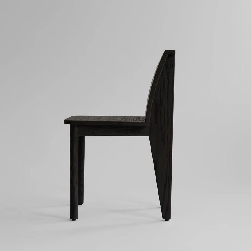 Essstuhl Brutus Slim aus Massivholz Eiche in Coffee Black von 101 Copenhagen – Bild 2