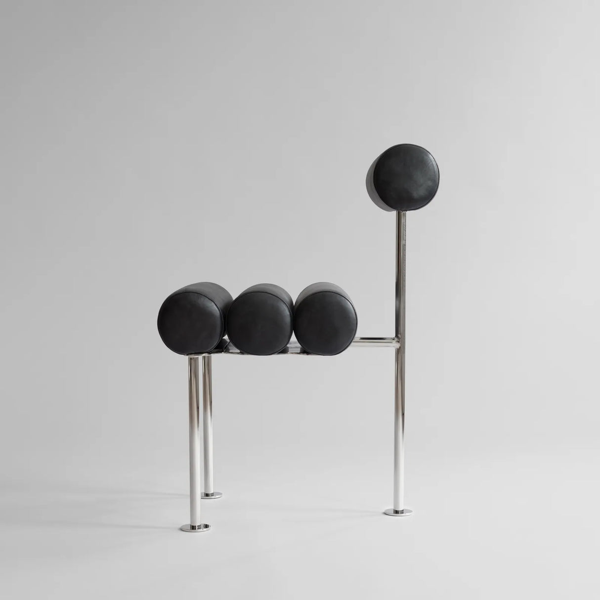 Essstuhl Hiro aus Stahl oder Edelstahl und verschiedenen Bezügen von 101 Copenhagen – Bild 7