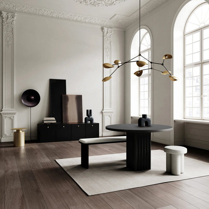 Esstisch Arc aus Eiche in Coffee Black, Ø120 cm von 101 Copenhagen – Bild 3