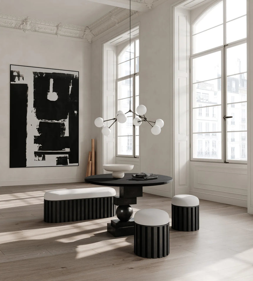 Esstisch Artist aus Eiche in Coffee Black, Ø120 cm von 101 Copenhagen – Bild 4