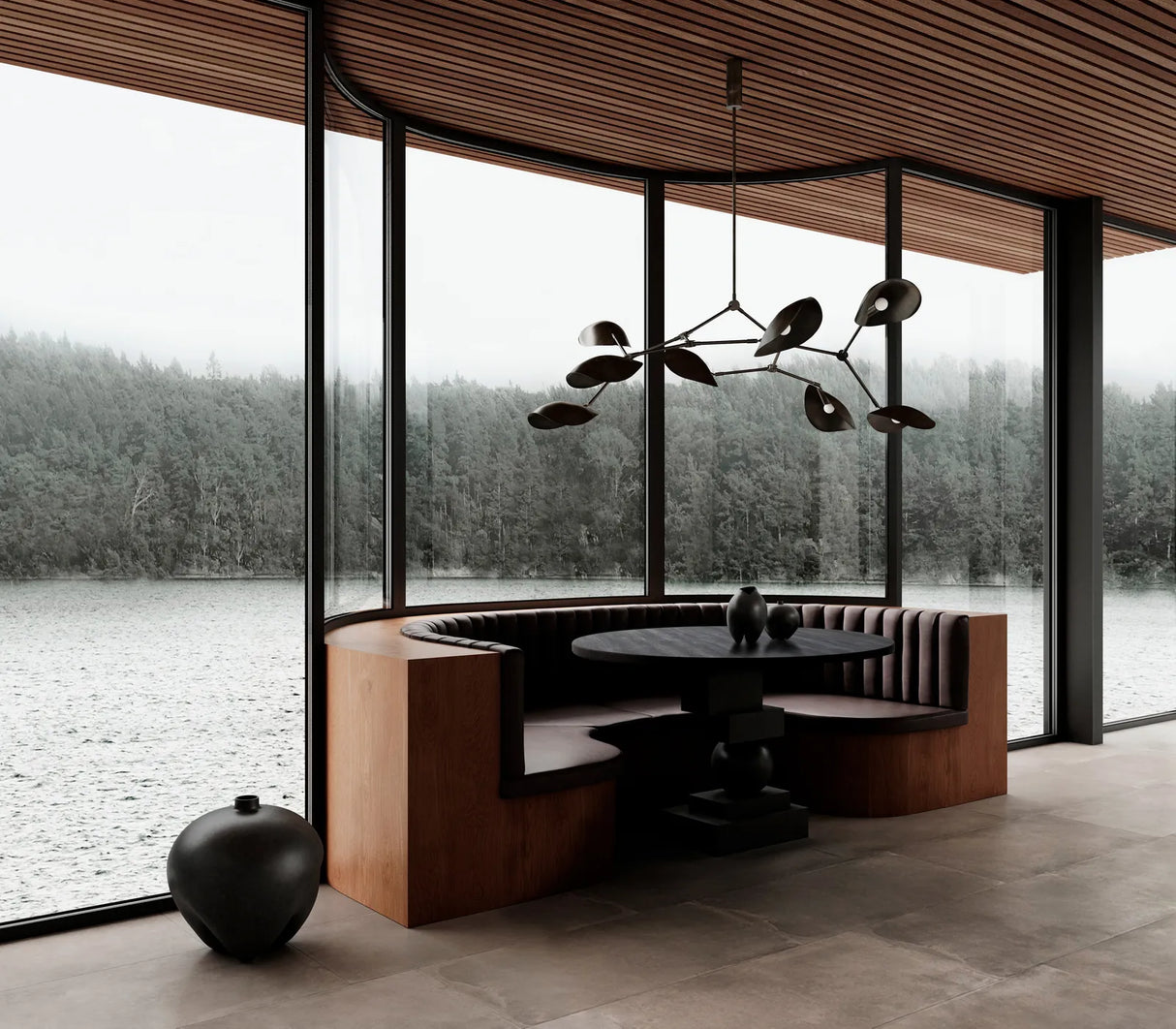 Esstisch Artist aus Eiche in Coffee Black, Ø120 cm von 101 Copenhagen – Bild 5