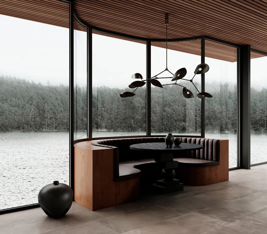 Esstisch Artist aus Eiche in Coffee Black, Ø120 cm von 101 Copenhagen – Bild 5