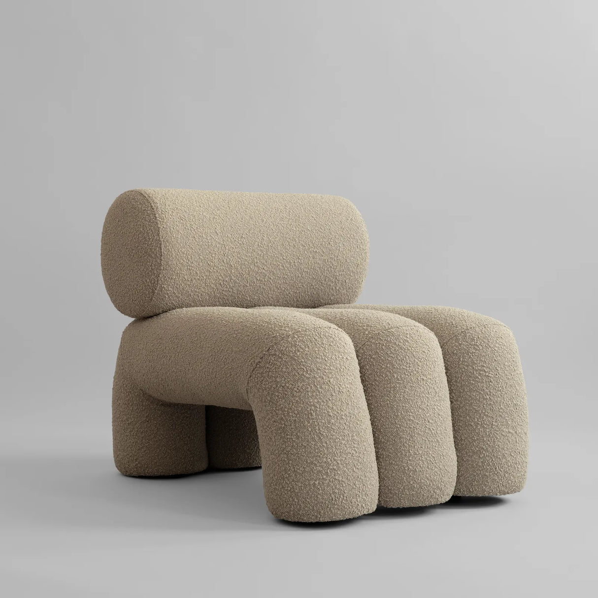 Sessel Foku aus Bouclé in Smoked Sand von 101 Copenhagen – Bild 8