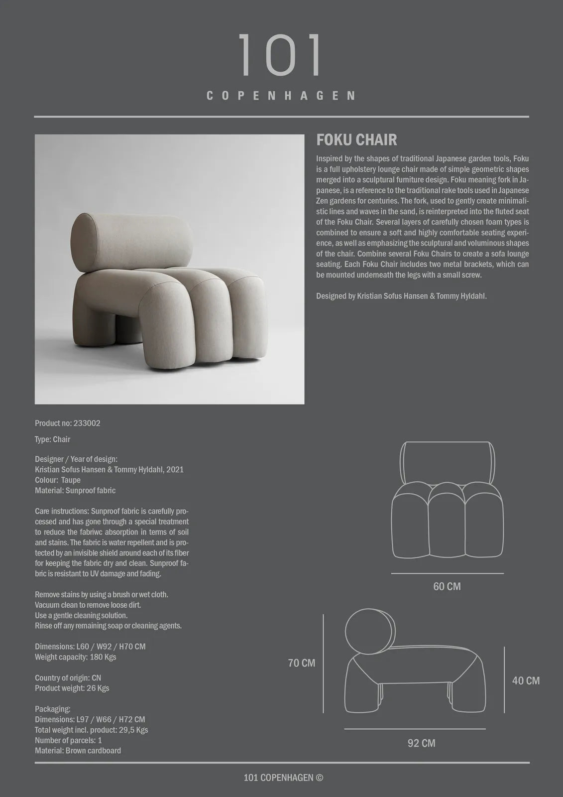 Sessel Foku in verschiedenen Ausführungen von 101 Copenhagen – Bild 17