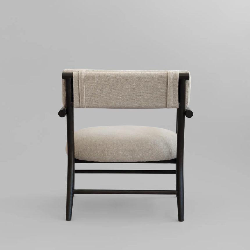 Sessel Nama aus Eiche und Leinen in Sand von 101 Copenhagen – Bild 6