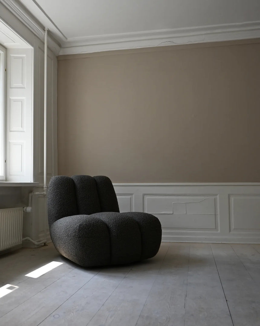 Sessel Toe aus Bouclé in Deep Taupe, 80x70x72 cm von 101 Copenhagen – Bild 3