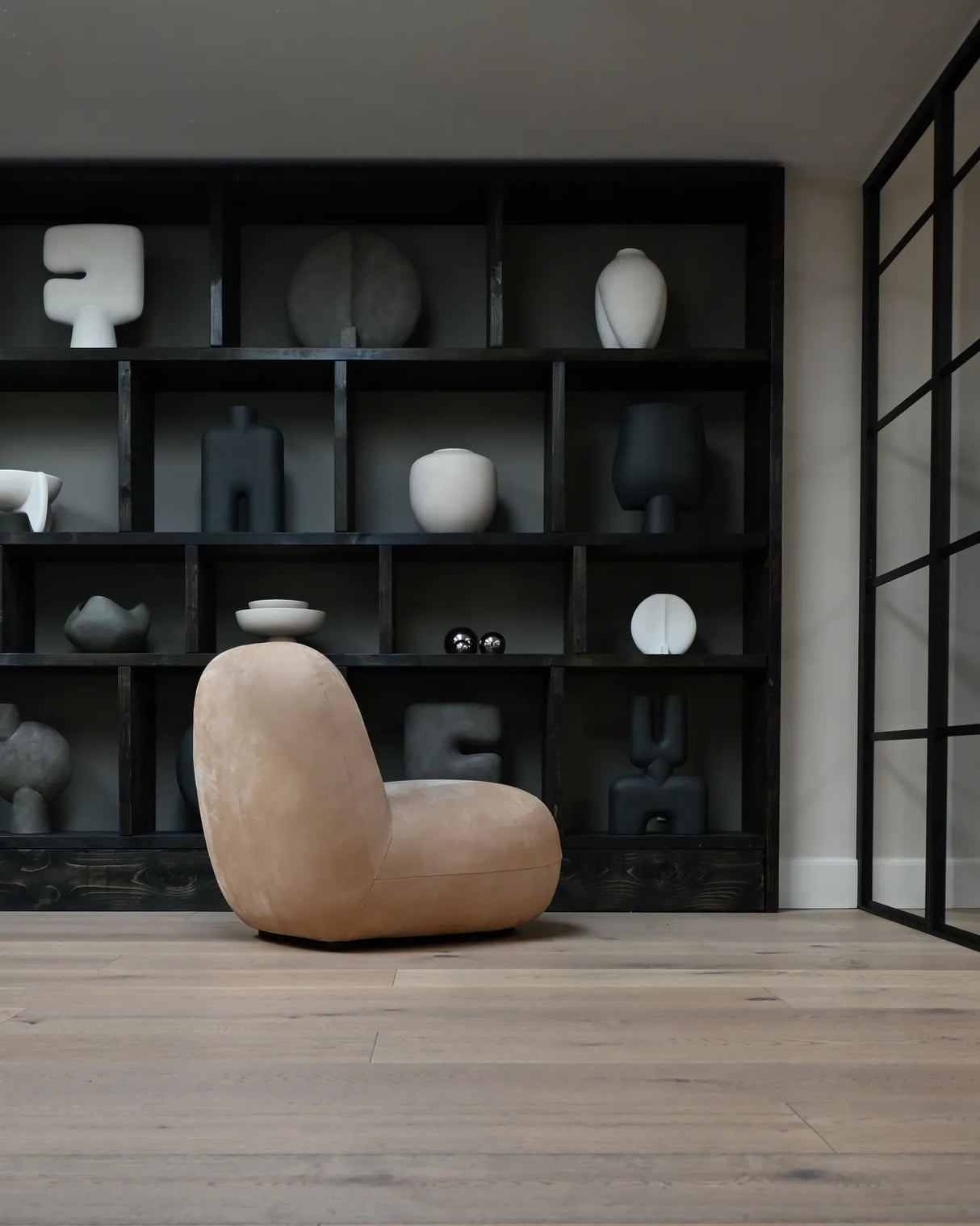 Sessel Toe aus Nubuckleder in Nubuck, 92×75×75 cm von 101 Copenhagen – Bild 7