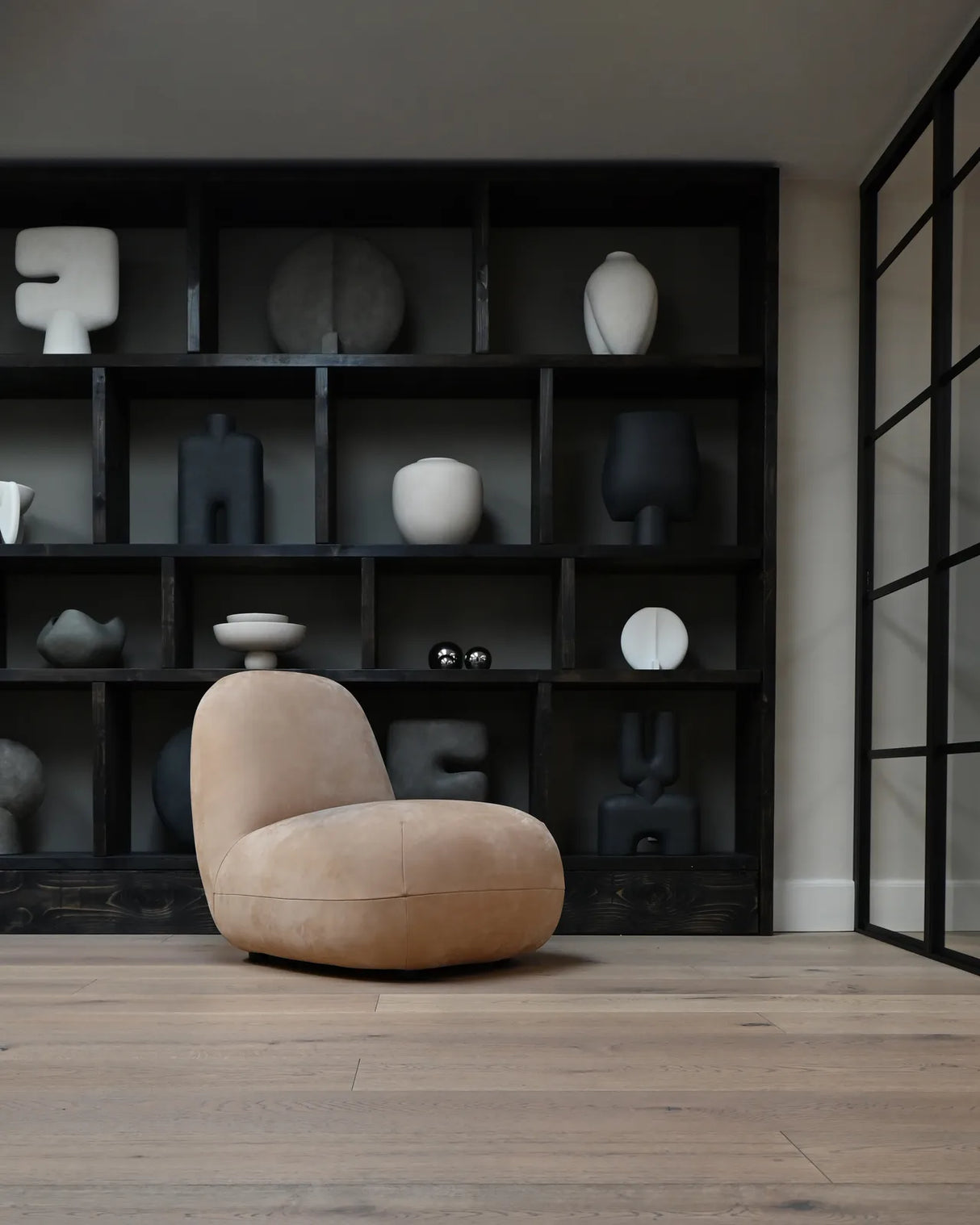 Sessel Toe aus Nubuckleder in Nubuck, 92×75×75 cm von 101 Copenhagen – Bild 8