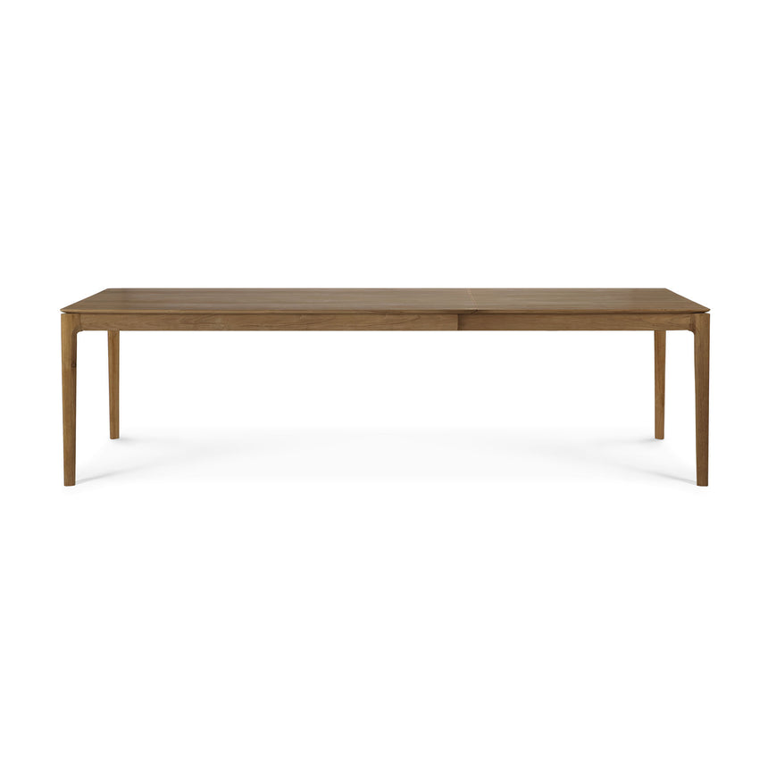 Bok ausziehbarer Esstisch - Teak - rechteckig - 180/280 x 100 x 76 cm - ZEN ZONE