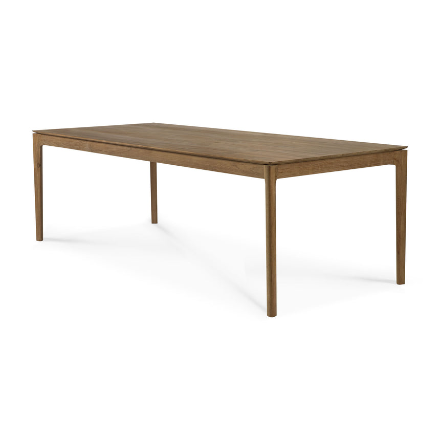 Bok Esstisch - Teak - rechteckig - 220 x 95 x 76 cm - ZEN ZONE