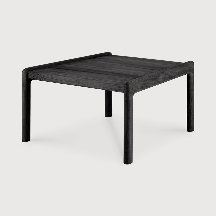 Jack Garten-Beistelltisch - lackiertes Teak - schwarz - quadratisch - 54 x 54 x 38 cm - ZEN ZONE Furniture