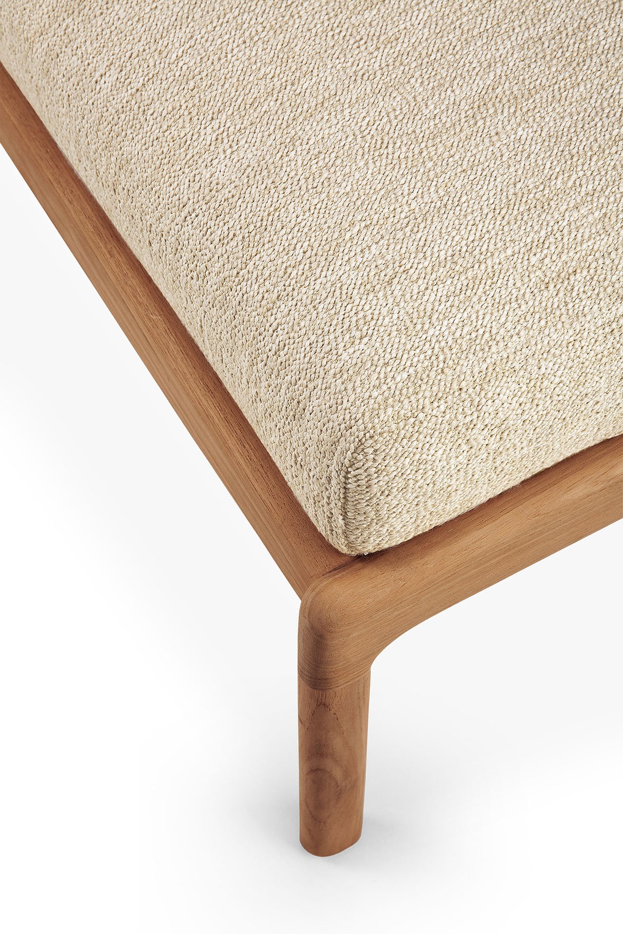 Jack Gartenhocker - Teak - Naturstoff - 71 x 54 x 41 cm - ZEN ZONE