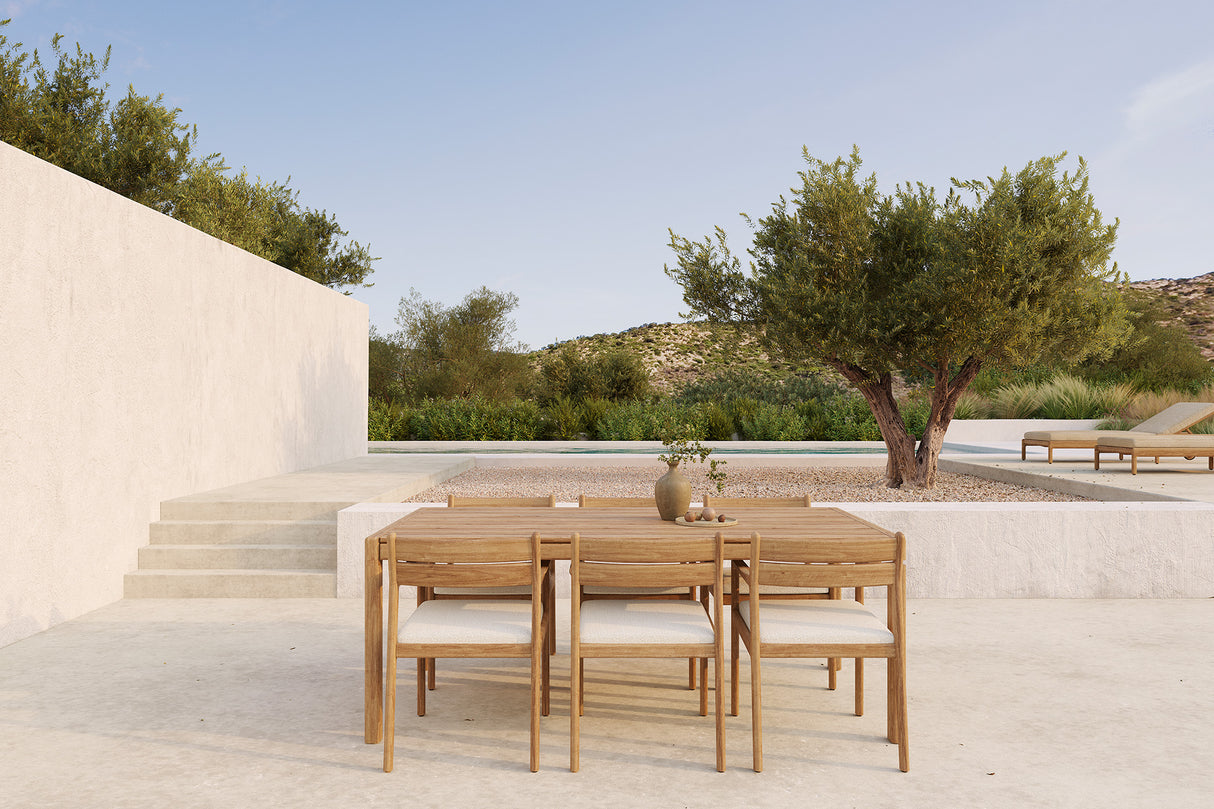 Jack Gartentisch - Teak - rechteckig - 200 x 100 x 76 cm - ZEN ZONE