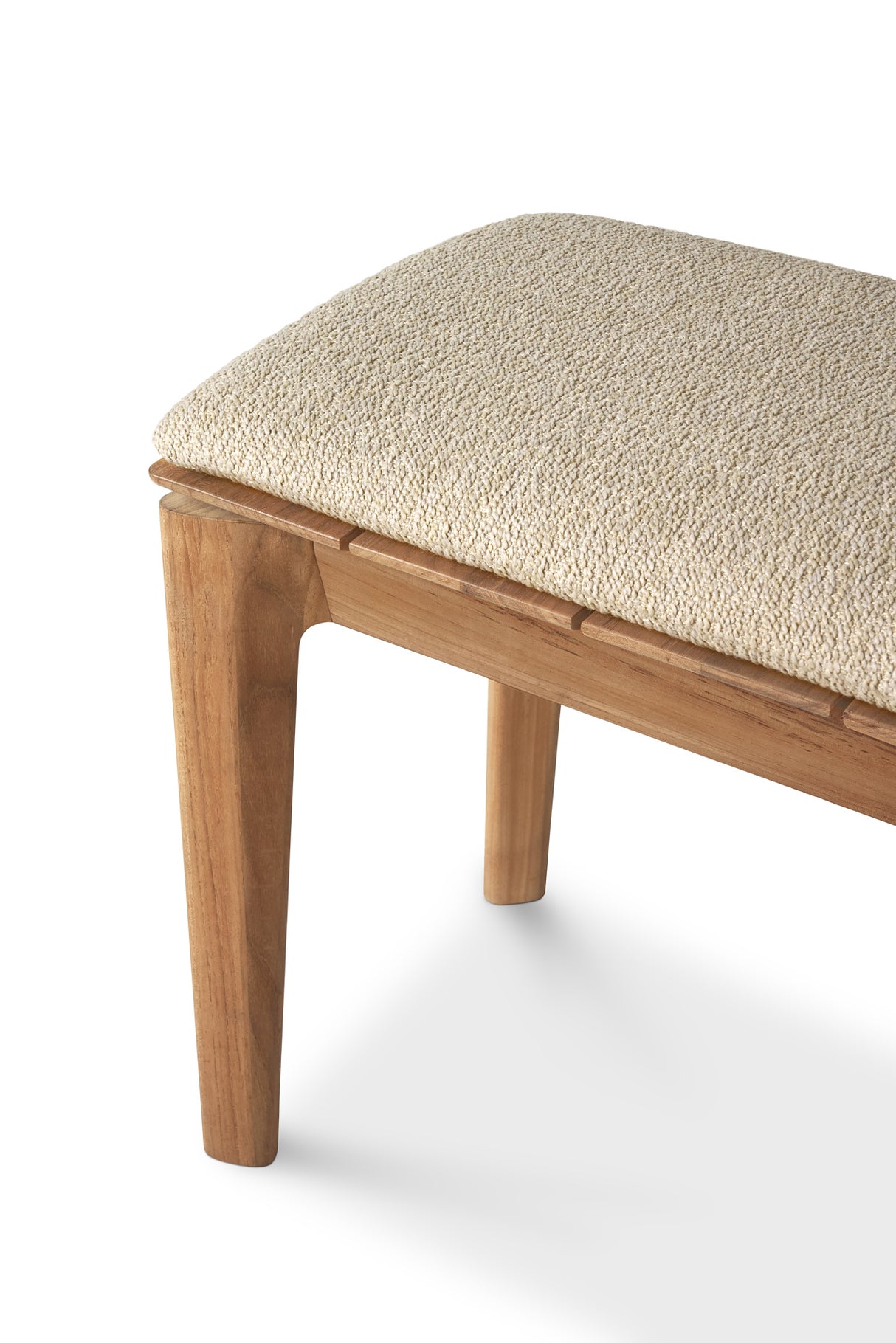 Bok Gartenbank - Teak - Naturstoff - 3+ Sitzer - 162 x 35 x 49 cm - ZEN ZONE Furniture