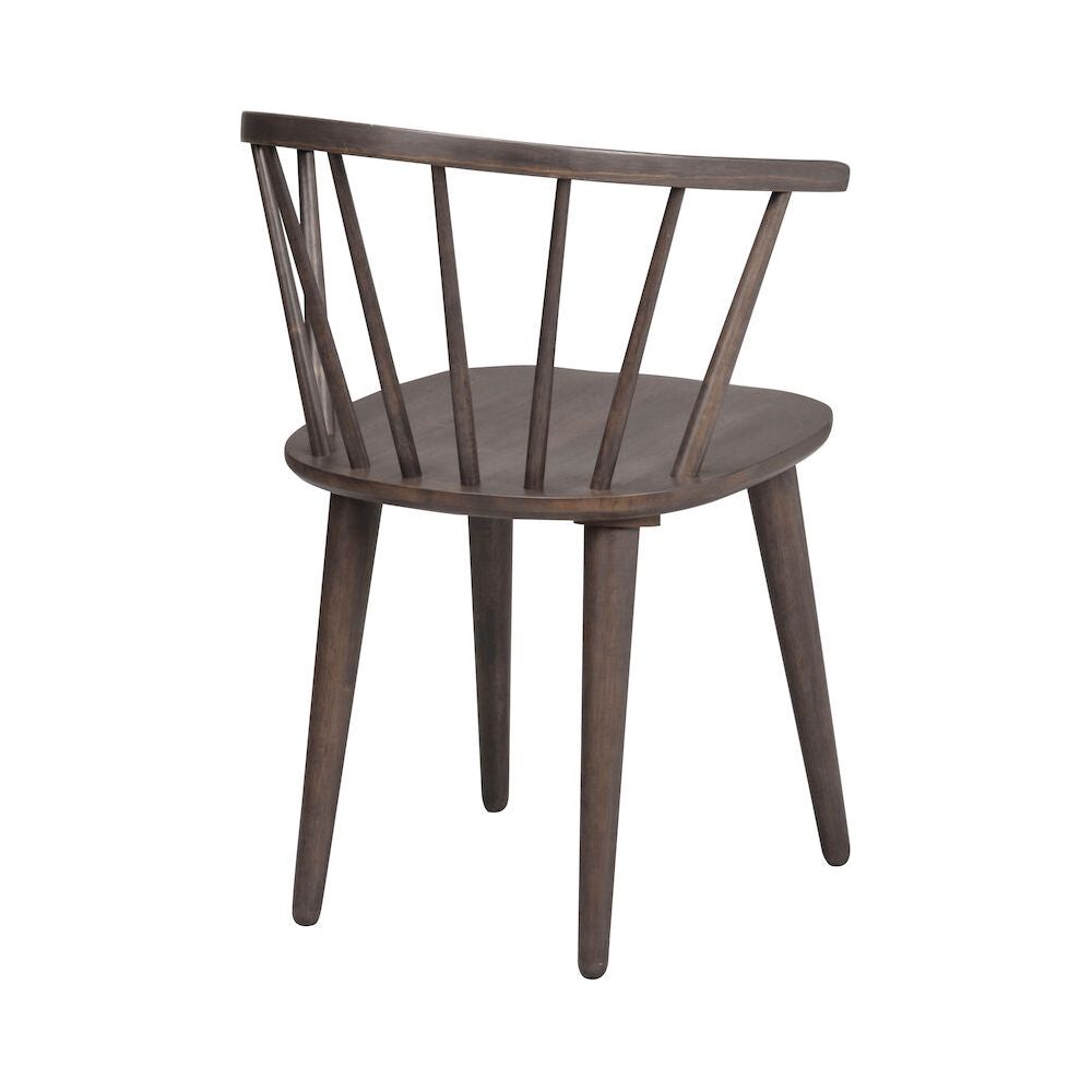 CARMEN Esszimmerstuhl Braun 55x52x76cm - ZEN ZONE