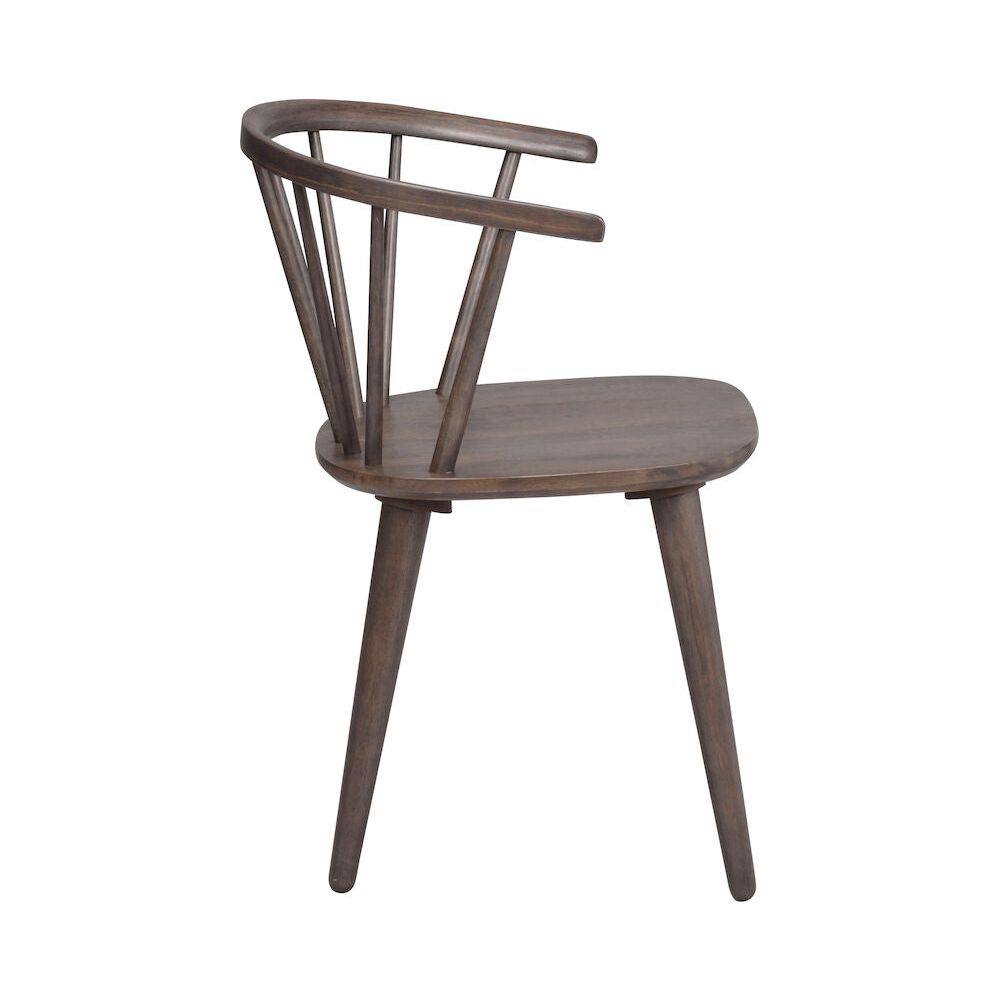 CARMEN Esszimmerstuhl Braun 55x52x76cm - ZEN ZONE