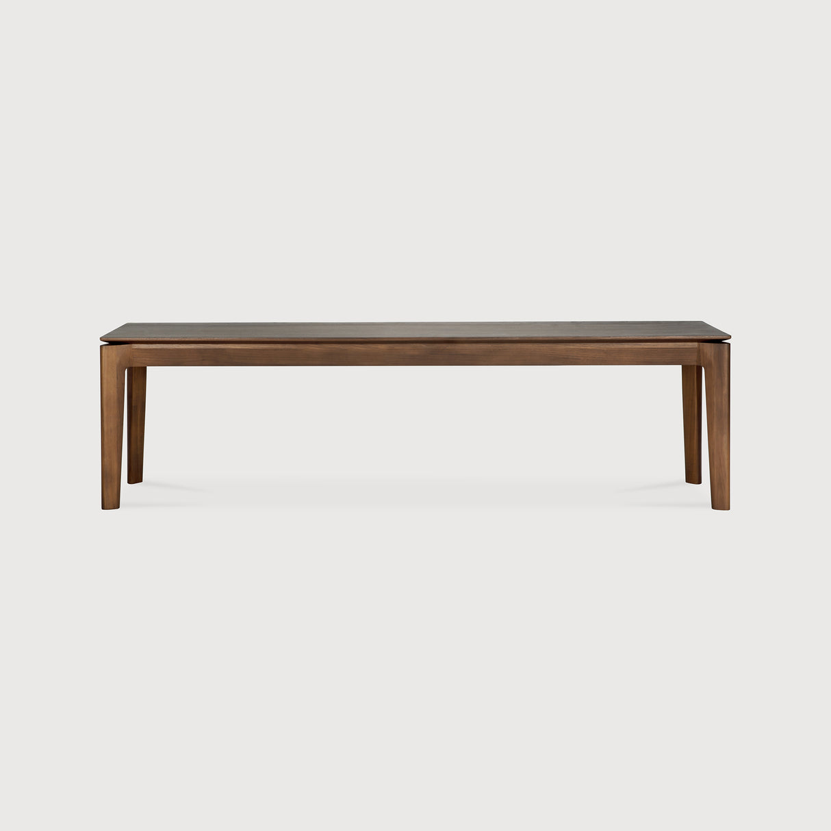 Bok Sitzbank - lackiertes Teak - braun - 166 x 35 x 46 cm - ZEN ZONE Furniture