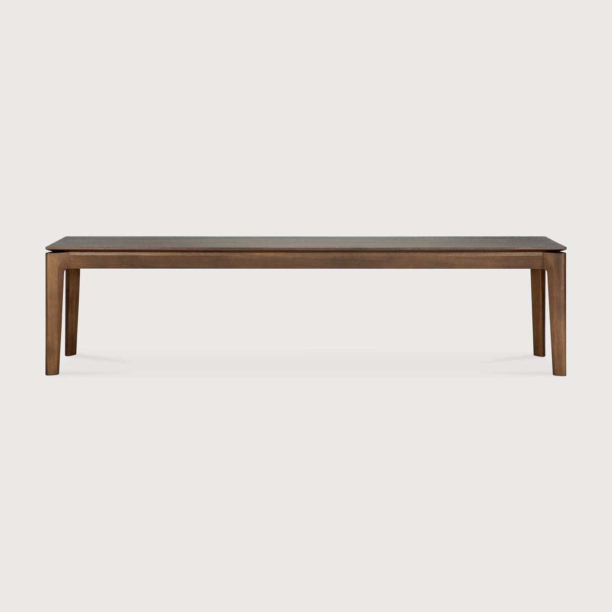 Bok Sitzbank - lackiertes Teak - braun - 186 x 35 x 46 cm - ZEN ZONE Furniture