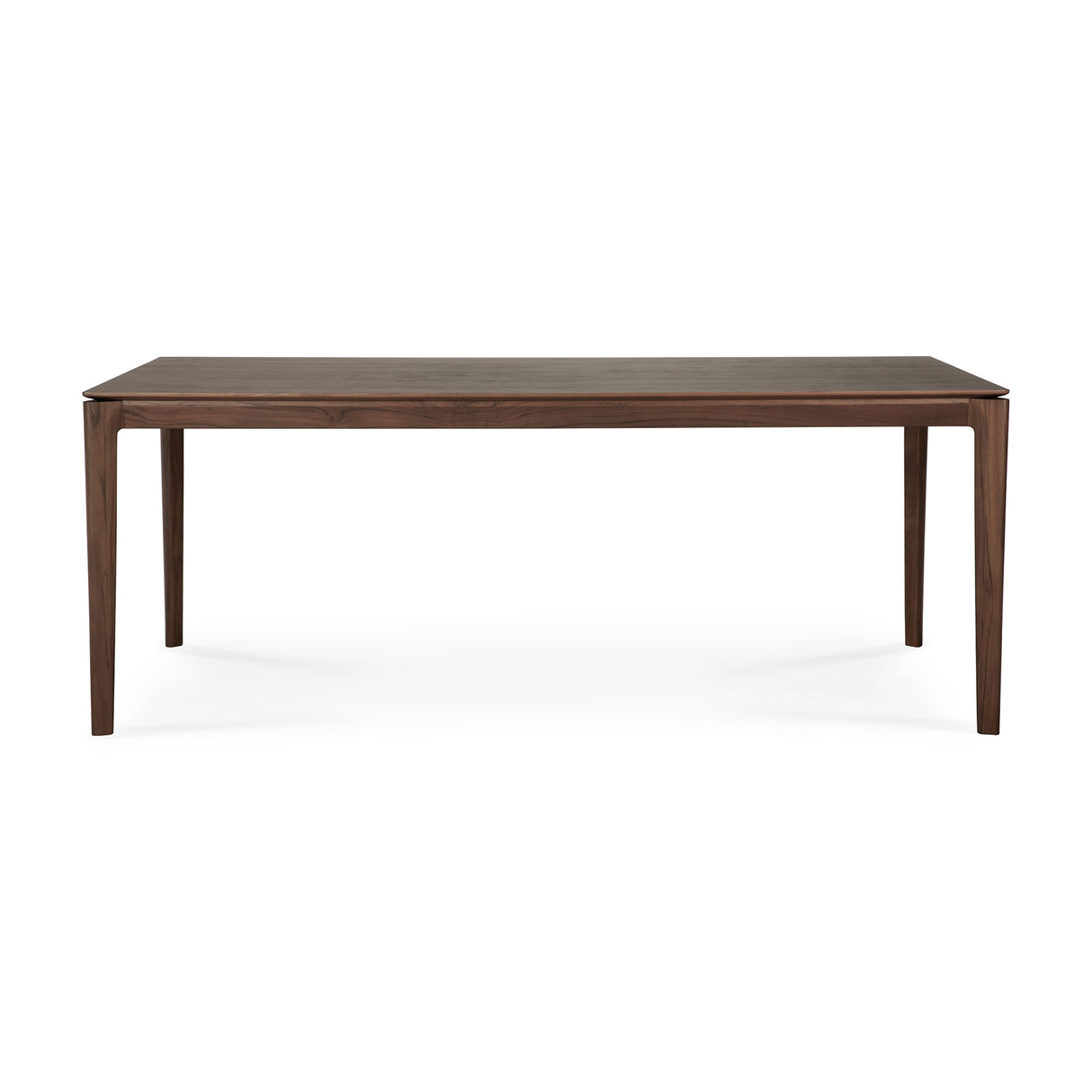 Bok Esstisch - lackiertes Teak - braun - rechteckig - 200 x 95 x 76 cm - ZEN ZONE Furniture