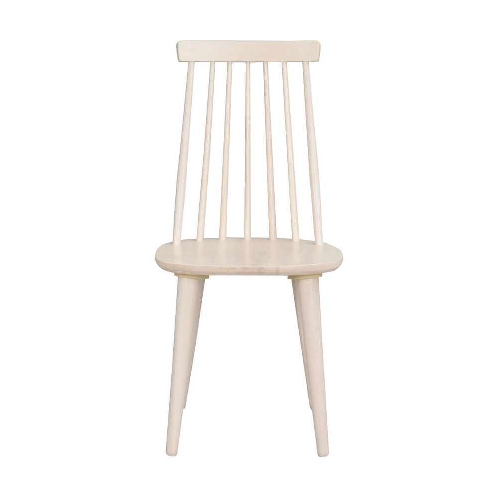 LOTTA Esszimmerstuhl Weiß pigmentiert 44x49x93cm - ZEN ZONE
