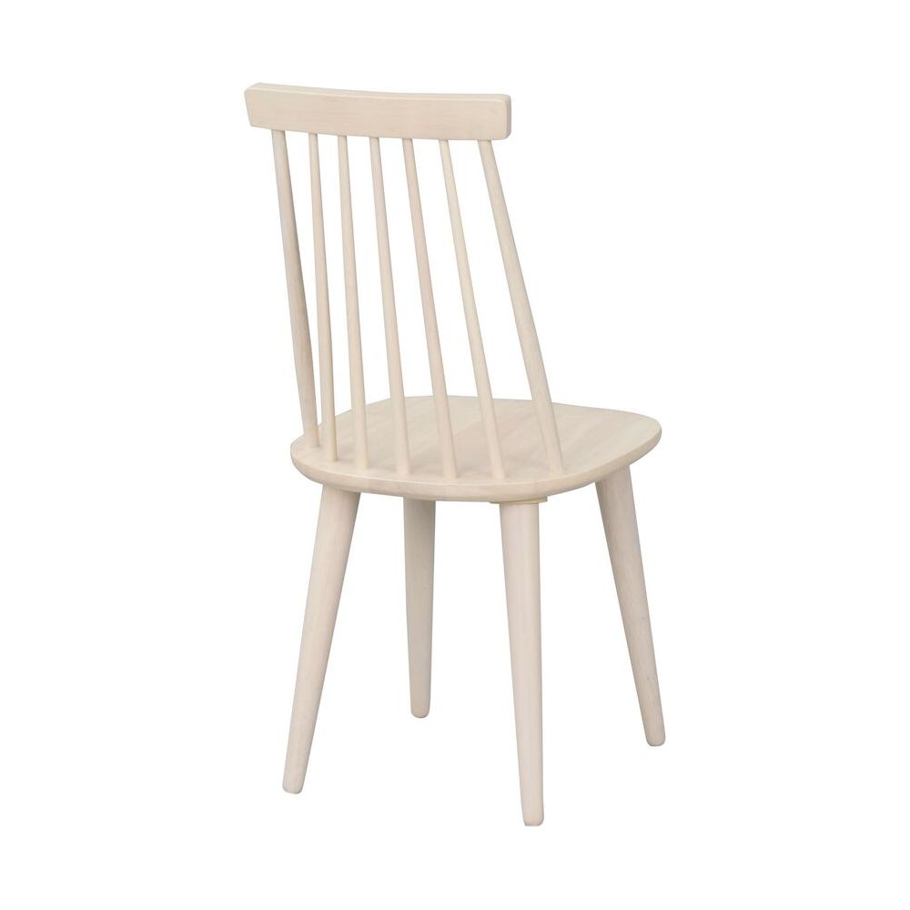 LOTTA Esszimmerstuhl Weiß pigmentiert 44x49x93cm - ZEN ZONE