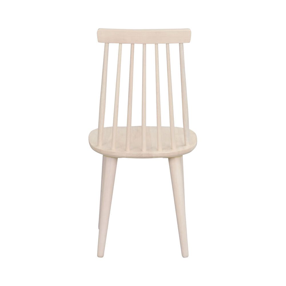 LOTTA Esszimmerstuhl Weiß pigmentiert 44x49x93cm - ZEN ZONE