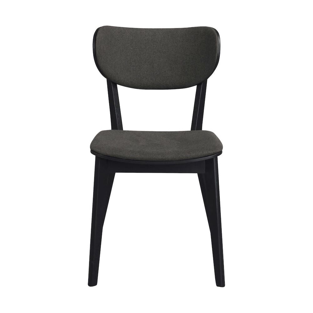 KATO Esszimmerstuhl Schwarz/Grau 46x56x83cm - ZEN ZONE