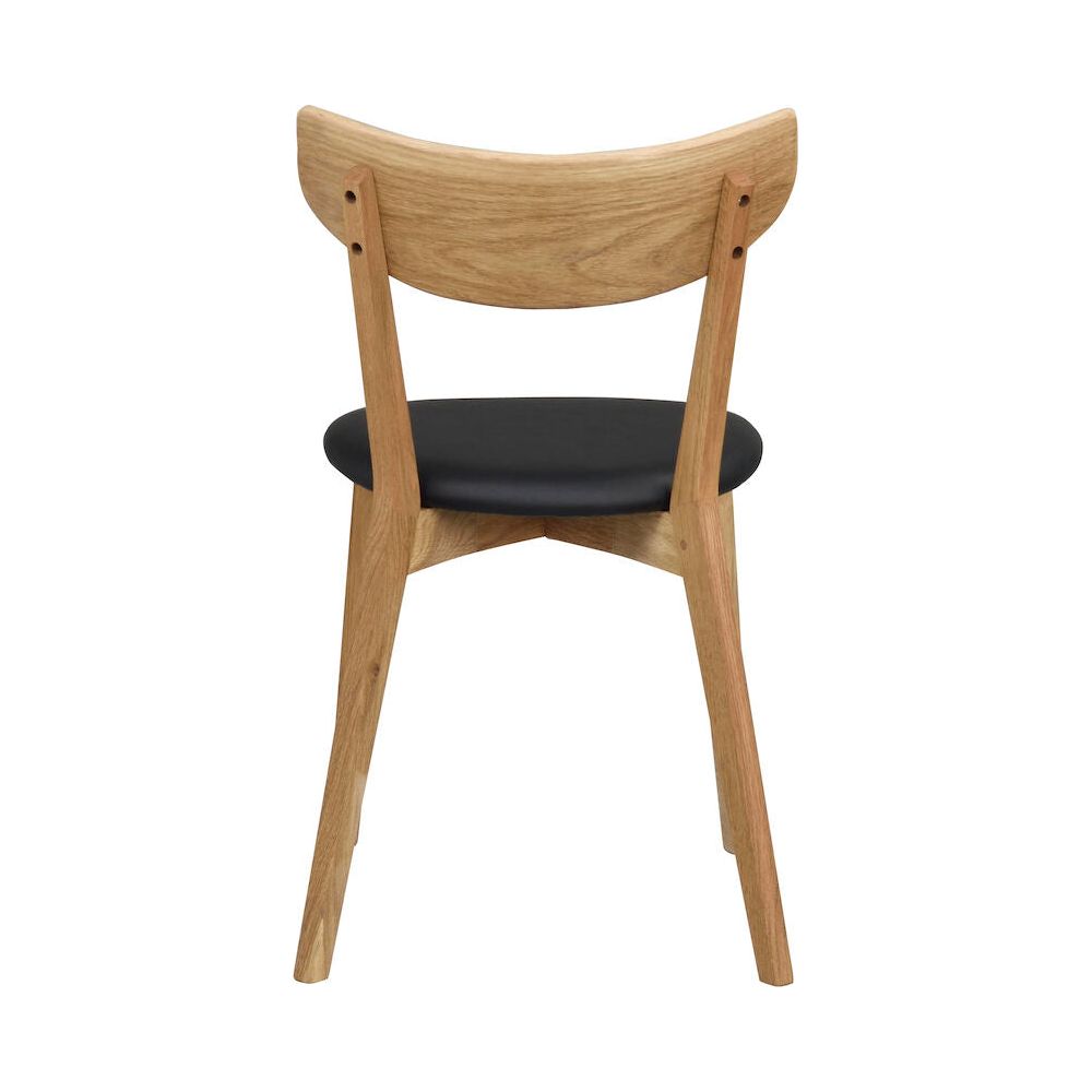 AMI Esszimmerstuhl Eiche/Schwarz 48x47x80cm - ZEN ZONE