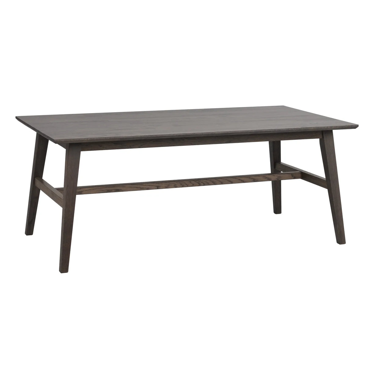 FILIPPA Couchtisch aus Eiche in Dunkelbraun, 130x70x52 cm