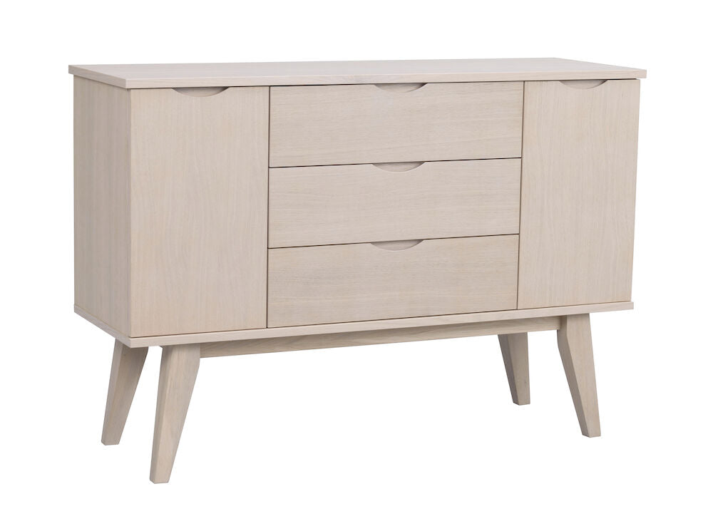 FILIPPA Sideboard Weiß pigmentiert 122x40x85cm - ZEN ZONE Furniture