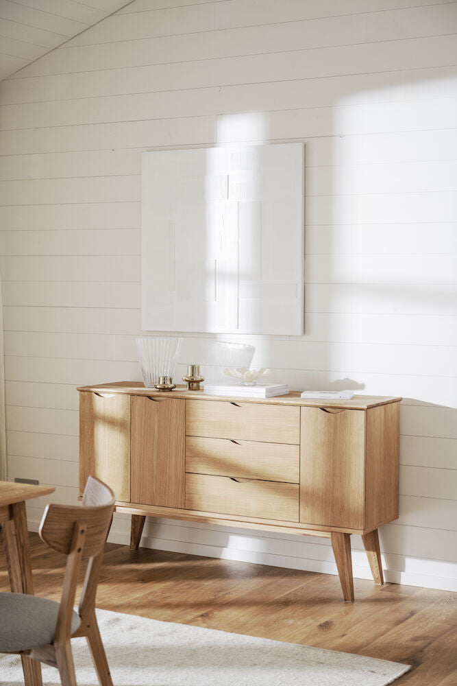 FILIPPA Sideboard Eiche 150x40x85cm - ZEN ZONE Furniture