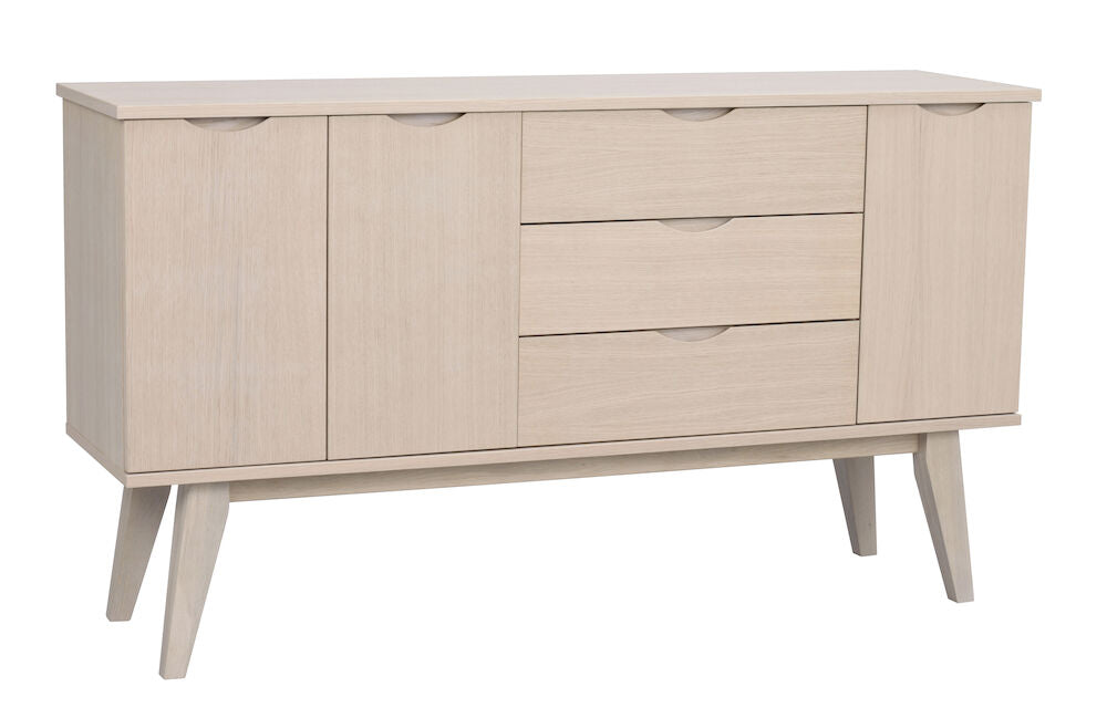 FILIPPA Sideboard Weiß pigmentiert 150x40x85cm - ZEN ZONE Furniture