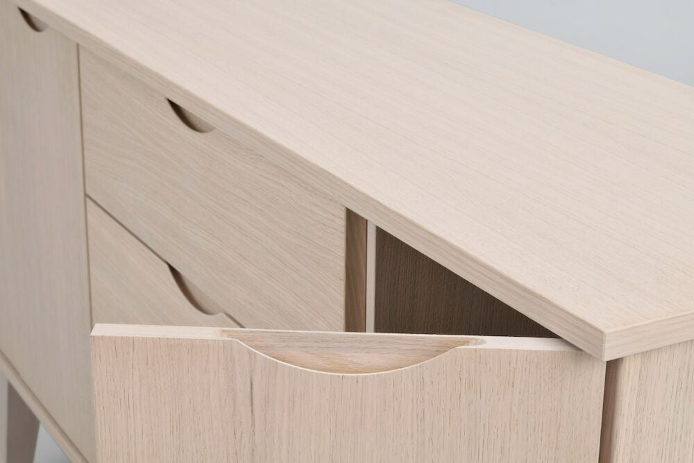 FILIPPA Sideboard Weiß pigmentiert 150x40x85cm - ZEN ZONE Furniture